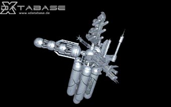 X3 Reunion Station Boronen Produktionskomplex Schwarmraketen