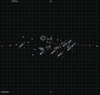 X3 Reunion Sektorkarte Sektor Herrons Nebel