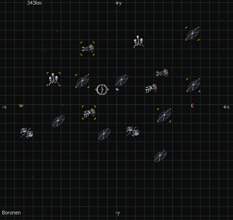 X3 Reunion Sektorkarte Sektor Königinhügel