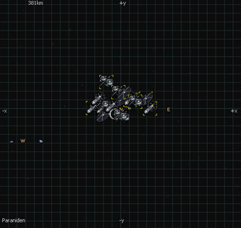 X3 Reunion Sektorkarte Sektor Imperialer Grenzb.